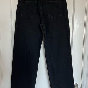 Uniqlo wide leg jeans